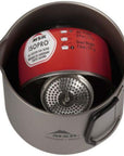 MSR Titan Titanium Kettle 900ML gas
