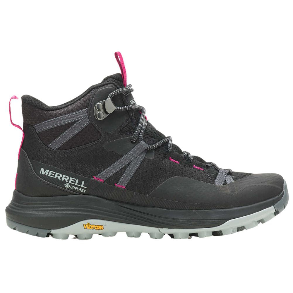 Merrell Women's Siren 4 Mid GORE-TEX Walking Boot (Black)
