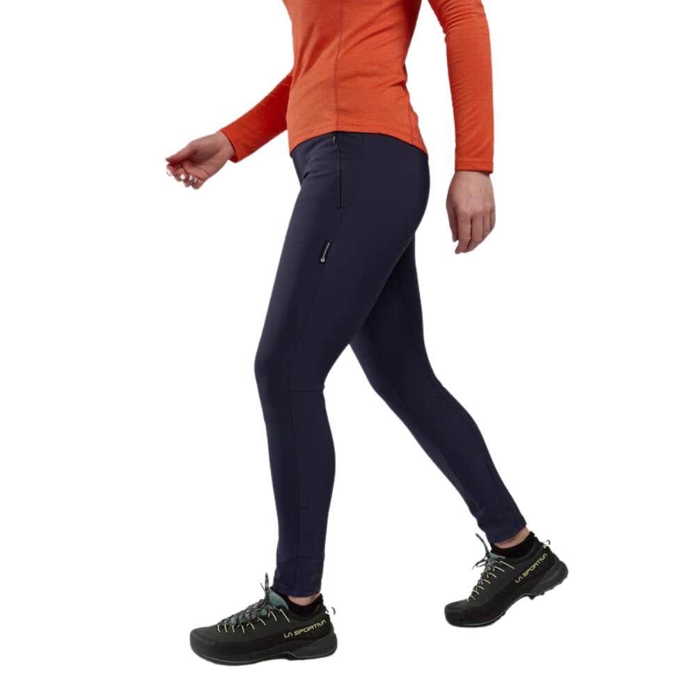 Montane Women's Ineo Pants (Eclipse Blue) walking left