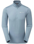 Montane Men's Protium Fleece Pull-On Jacket (Stone Blue)