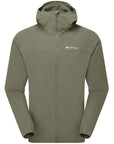 Montane Men's Tenacity Hooded Softshell Jacket (Caper)
