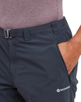 Montane Men's Terra Shorts (Eclipse Blue) pocket