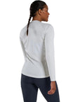 Montane Women's Dart Long Sleeve T-Shirt (Powder) Back