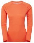 Montane Women's Dart Long Sleeve T-Shirt (Tigerlily)