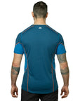 Mountain Equipment Men's Ignis Tee (Majolica/Alto Blue) model back