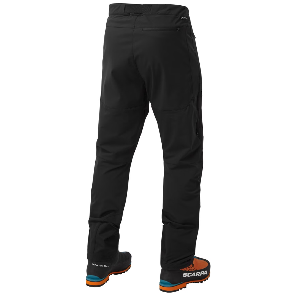 Mountain Equipment Men's Mission Pant - Regular Leg (Black) back view