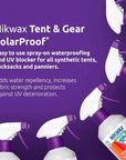 Nikwax Concentrated Tent and Gear Solar Proof 1 Litre spray