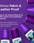 Nikwax Fabric & Leather Proof Spray on 125ml info