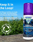 Nikwax Fabric & Leather Proof Spray on 125ml keep it