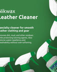 Nikwax Leather Cleaner Spray - 300ml smooth leather