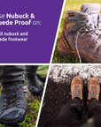 Nikwax Nubuck & Suede Proof Spray - 125ml use on nubuck
