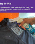 Nikwax Softshell Proof 300ml Spray-On being used