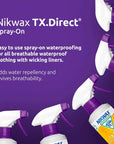 Nikwax TX Direct 300 ml Spray info