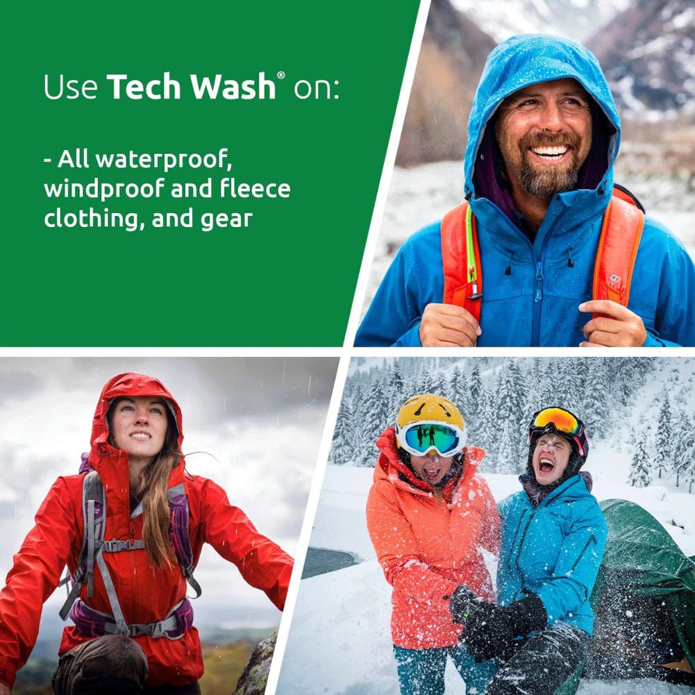 Nikwax Tech Wash 300ml Wash in Cleaner waterproof