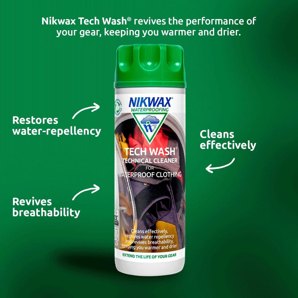 Nikwax Tech Wash 300ml Wash in Cleaner restore