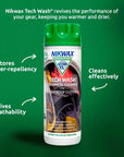 Nikwax Tech Wash 300ml Wash in Cleaner restore