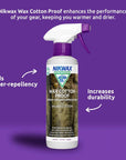 Nikwax Wax Cotton Proof Spray - 300ml