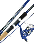 Okuma Fin Chaser “X” Series Fishing Rod Combo (Blue)