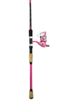 Okuma Fin Chaser "X” Series Fishing Rod Combo (Pink) Handle