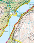 Ordnanace Survey Landranger Map 56 – Loch Lomond & Inveraray map info close up
