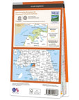 Ordnance Survey Explorer 314 Map Solway Firth back