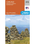 Ordnance Survey Explorer 315 Map Carlisle