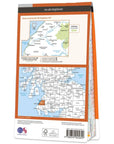 Ordnance Survey Explorer 317 Map of Ballantrae, Barr & Barrhill back