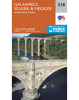 Ordnance Survey Explorer Map 338 Galashiels, Selkirk & Melrose Main