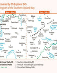 Ordnance Survey Explorer Map 345 Lammermuir Hills