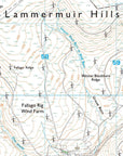 Ordnance Survey Explorer Map 345 Lammermuir Hills