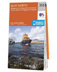 Ordnance Survey Explorer Map 353 Islay North Open
