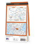 Ordnance Survey Explorer Map 366 Stirling & Ochil Hills West back