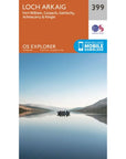 Ordnance Survey Explorer Map 399 Loch Arkaig