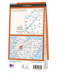 Ordnance Survey Explorer Map 400 Loch Lochy & Glen Roy Back