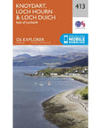 Ordnance Survey Explorer Map 413 Knoydart, Loch Hourn & Loch Duich