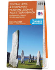 Ordnance Survey Explorer Map 459 Central Lewis & Stornoway