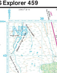 Ordnance Survey Explorer Map 459 Central Lewis & Stornoway