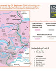 Ordnance Survey Explorer Map OL 46 The Trossachs