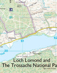 Ordnance Survey Explorer Map OL 46 The Trossachs