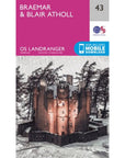 Ordnance Survey Landranger 43 Braemar & Blair Atholl