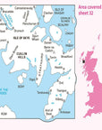 Ordnance Survey Landranger Map 32 South Skye & Cuillin Hills