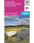 Ordnance Survey Landranger Map 35 Kingussie & Monadhliath Mountains
