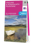 Ordnance Survey Landranger Map 35 Kingussie & Monadhliath Mountains