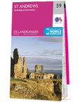 Ordnance Survey Landranger Map 59 St Andrews, Kirkcaldy & Glenrothes
