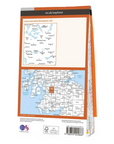 Ordnance Survey Explorer Map 334 East Kilbride, Galston & Darvel Back
