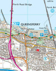 Ordnance Survey Explorer Map 350 Edinburgh Water