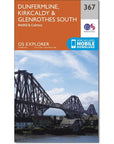 Ordnance Survey Explorer Map 367 Dunfermline, Kirkcaldy & Glenrothes South