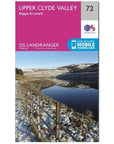 Ordnance Survey Landranger Map 72 Upper Clyde Valley