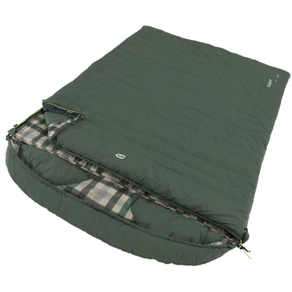 Outwell Camper Lux Double Sleeping Bag (Forest Green) – Summits
