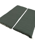 Outwell Camper Lux Double Sleeping Bag (Forest Green) pair